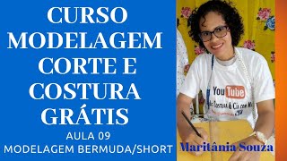 Curso corte e costura aula 9 (modelagem short/Bermuda)