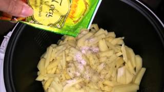 Как пожарить картошку в мультиварке. Жареный картофель, быстро и вкусно