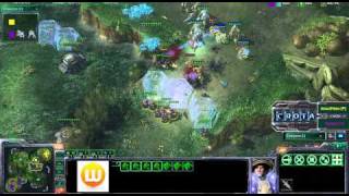 StarCraft 2 - SC235 - mouzHasu (P) vs GoOdy (T) on Steppres of War Part 1