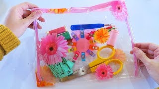 DIY Estuche Transparente! -Tutorial Paso a Paso-