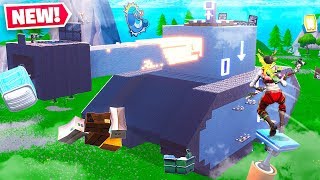 THERE IS A MASSIVE TANK in Fortnite Battle Royale.... Fortnite Creative Mode