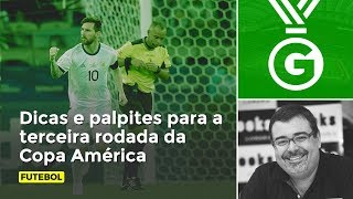 Caneladas do Ganhador 209 – Dicas e palpites para a terceira rodada da Copa América