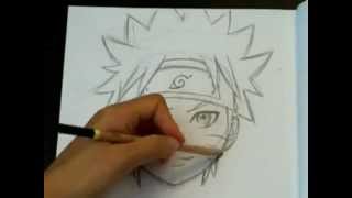 How To Draw Naruto (Face and Head)