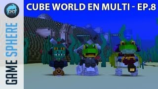 Cube World en multi Ep.8 : Steven Seagull, Course & Ruines