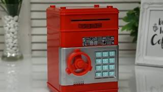 Копилка сейф с электронным кодовым замком Number Bank