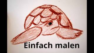 ? Schildkröte zeichnen lernen - Malen für Kinder - How to draw a Turtle - Рисуем черепаху