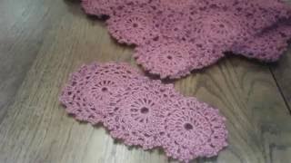 Как связать платье из мотивов. Как изменить размер мотива. Мотив крючком  // Crochet motif
