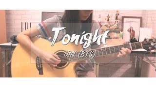 BTS Jin (방탄소년단 진 ) Tonight (이 밤) || Fingerstyle Guitar Cover