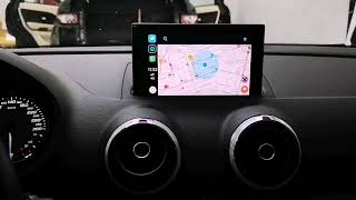 Audi A3 com Apple Carplay Android Auto e Espelhamento