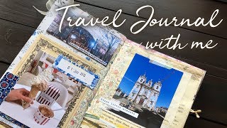 TRAVEL JOURNAL WITH ME | Porto, Portugal E07 | Junk Journaling Process | How to Travel Junk Journal