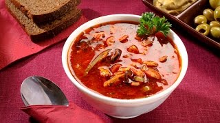 Солянка мясная сборная. Кастрюля. Рецепт.
