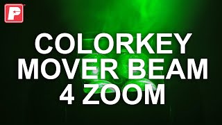 ColorKey Mover Beam 4 Zoom 4x12W RGBW Mini Moving Head Light