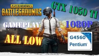 playerunknown's battlegrounds GamePlay - G4560 - GTX 1050 TI - 1080p - All Low