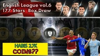 Open Pack "English League Vol.6 177 Stars And 10X  Ronaldinho and Gold Pack