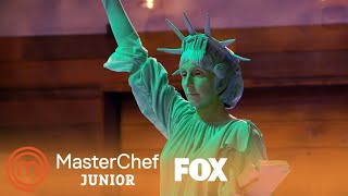 The Statue Of Liberty Talks To The Kids | Season 6 Ep. 6 | MASTERCHEF JUNIOR