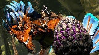ARK: Survival Evolved - TAMING A ROCK DRAKE!! (ARK Aberration)