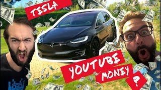 TESLA MODEL X - SALEGEEK - YOUTUBE MONEY !