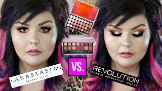 Anastasia Modern Renaissance VS Makeup Revolution Flawless 4 | DUPE TUTORIAL