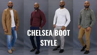 How To Wear Chelsea Boots/How To Style Men's Chelsea Boots