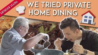 Peranakan Food In A Stranger's Home - Private Home Dining | Eatbook Vlogs | EP 47