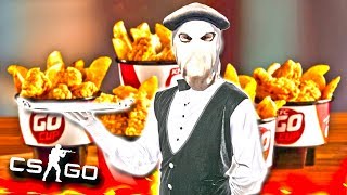 Я УСТРОИЛСЯ НА РАБОТУ в KFC в CS:GO ! КАКОВО РАБОТАТЬ В KFC В КСГО?