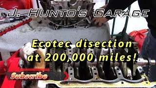 200,000 mile Ecotec Engine Disassembly
