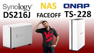 The QNAP TS-228 vs The Synology DS216J - Which should you buy in the Budget NAS Comparison
