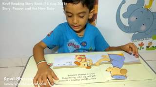 Pepper Stories for Kids | Pepper and the New Baby | English Story Book Reading