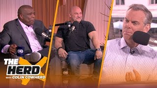 Curt Menefee & Jay Glazer talk Super Bowl LIV, Tom Brady, Drew Brees | THE HERD | LIVE FROM MIAMI