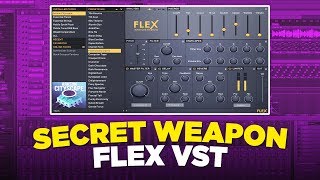MAKING FIRE BEATS WITH NEW FL STUDIO VST "FLEX" (Stock Plugin VST)