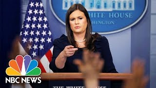White House Press Briefing- October 6, 2017 | NBC News