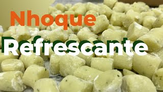 NHOQUE DE BATATA DOCE COM HORTELÃ | perfeito e Refrescante #68