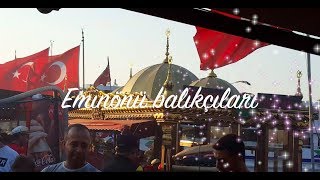 Рыбный фаст фуд Eminönü Balıkçıları