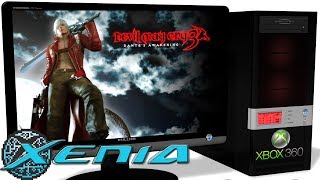 XENIA Xbox 360 Emulator - Devil May Cry 3 HD (2012). Ingame. OpenGL #6