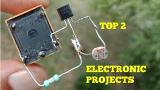 TOP 2 ELECTRONIC PROJECTS WITH LDR.