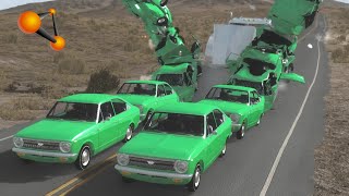 BeamNG.Drive Mod : Gavril T75 Heavy Plow Car Crasher (Crash test)