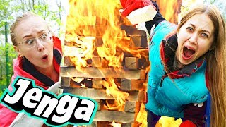 ТРЭШ ДЖЕНГА - СМЕРТЕЛЬНЫЙ ЧЕЛЛЕНДЖ!