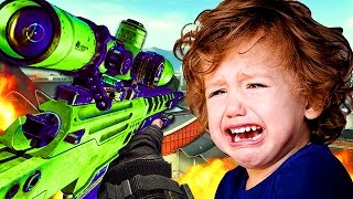 DESTROYING THE WORLDS ANGRIEST KID IN EPIC 1V1! (Black Ops 2 Trolling)