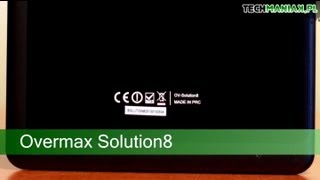 Wideo test i recenzja tabletu Overmax Solution8 | techManiaK.pl