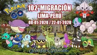 102°MIGRACIÓN DE NIDOS (LIMA-PERÚ) - Pokémon GO [Juvla Gamer]