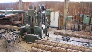 Eurowood Gattersaegewerk mit 2 Gatter / Лесопильный завод с двумя гаттерами 2