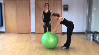 Beginner Exercise Ball Workout - Diet.com