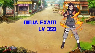 Ninja Exam Lv 359 (263k) - Clouds and Mists | Naruto Online