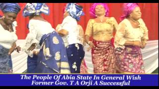 FORMER GOVERNOR THEODORE ORJI OF ABIA STATE MOVES ON TO THE NEXT LEVEl