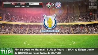Fluminense 1 x 1 Bahia - 17ª Rodada - Brasileirão - 05/08/2018 - AO VIVO