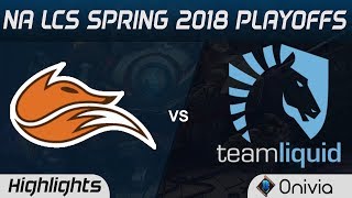 FOX vs TL Highlights Game 4 NA LCS Spring Playoffs 2018 Echo Fox vs Team Liquid by Onivia