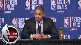 [FULL] Tyronn Lue on LeBron James: 'He looked a little tired to me' | NBA on ESPN