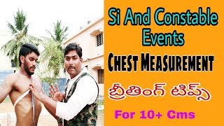Chest measurement test // si and constable events