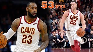 LeBron James & Larry Nance Jr DESTROY Detroit!! INSANE POSTERS! Cavs vs Pistons!