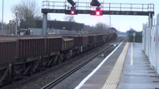 Freight At Caldicot And Severn Tunnel Junction On The 17/1/16